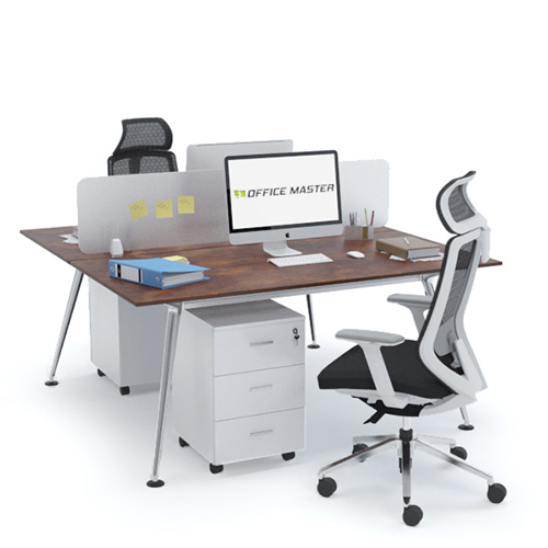 Cluster Of 2 Face To Face Elegante Workstation